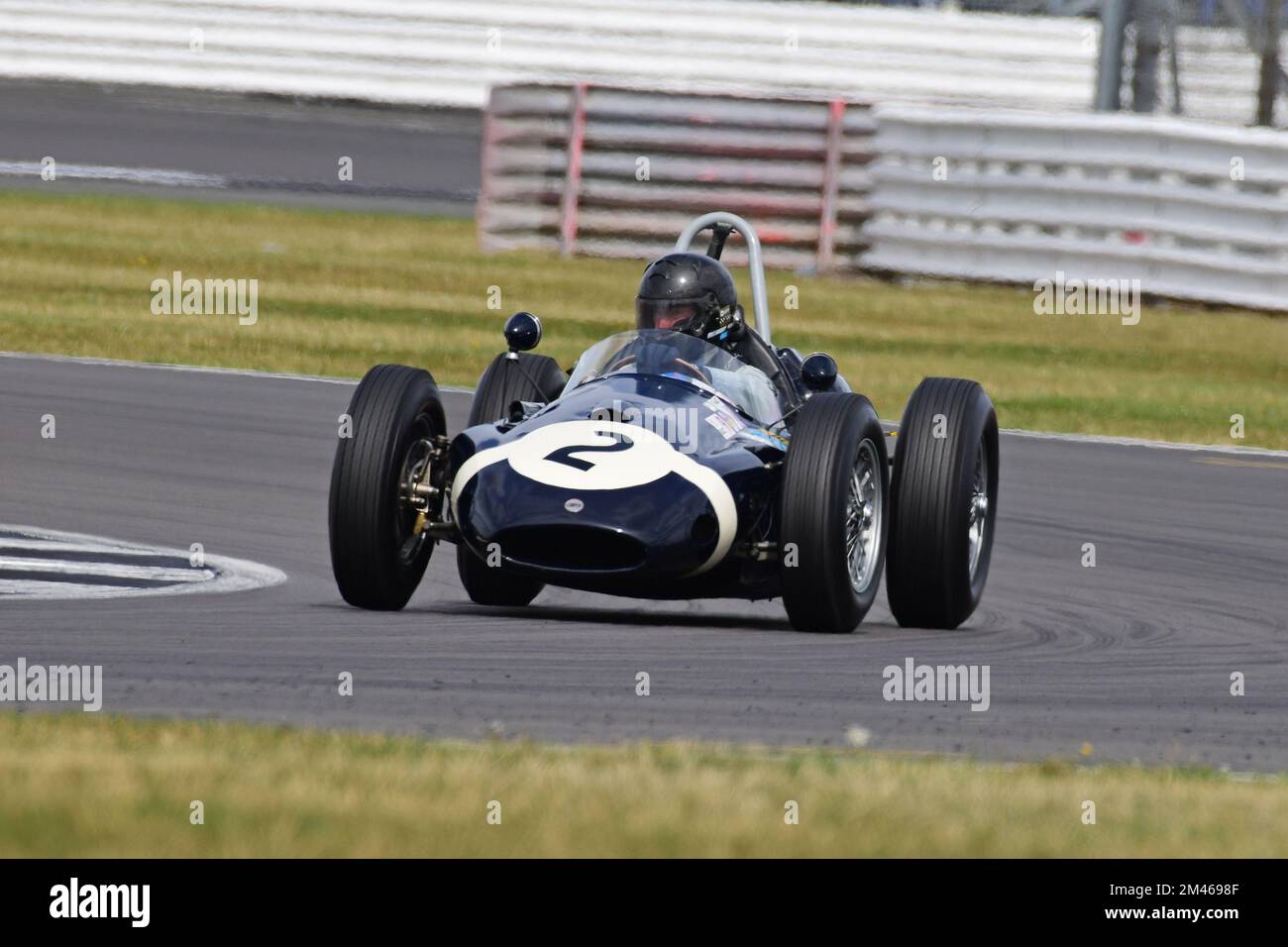 Paul Griffin, Cooper T51, HGPCA voitures Grand Prix pré ’66, Association historique des voitures Grand Prix, deux courses de vingt minutes au cours de l’événement, avec le résultat Banque D'Images