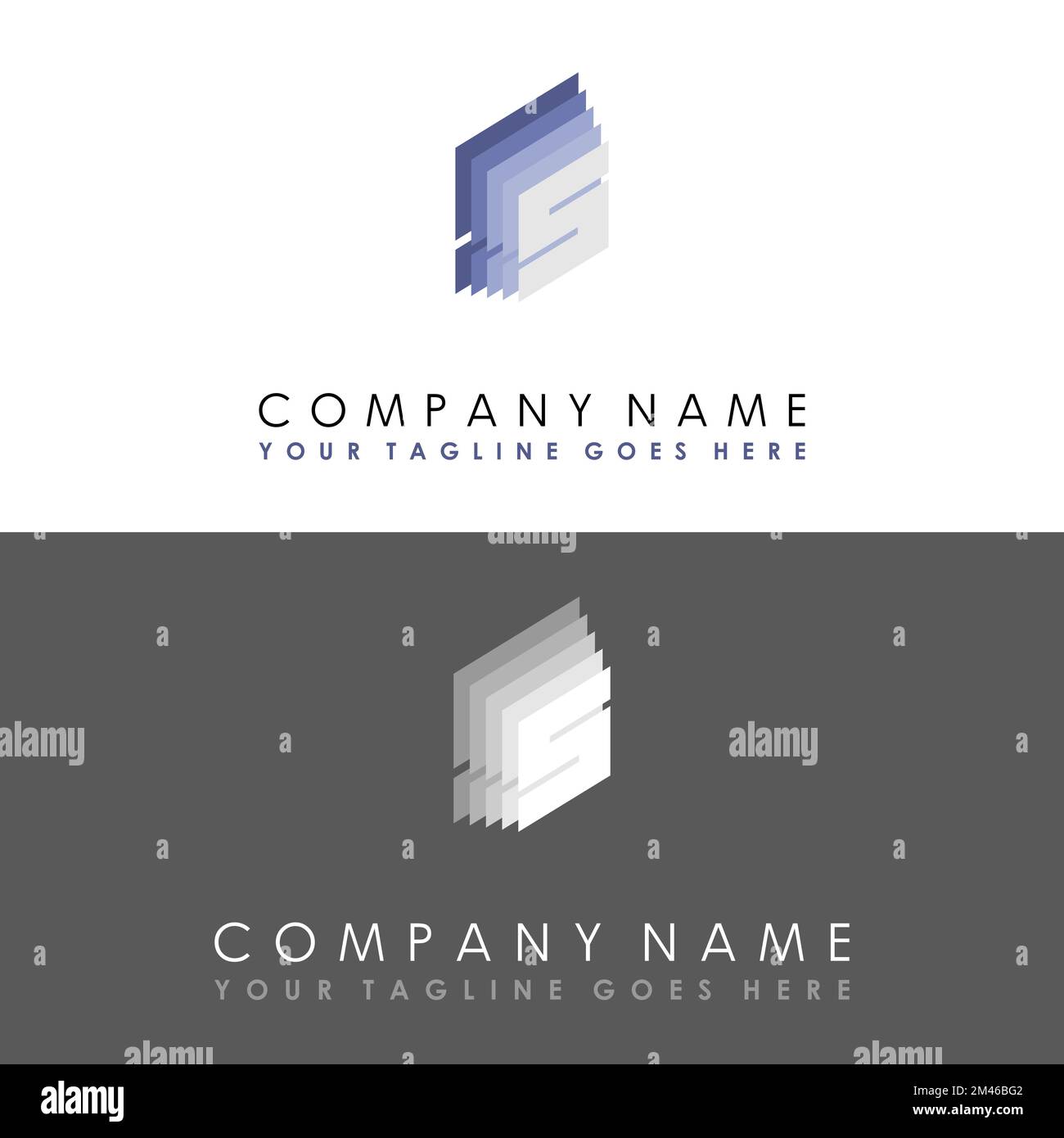 Police lettre ou mot S avec une image violette ombre graphique icône logo design abstrait concept vecteur stock. symbole associé à l'initiale ou au miroir. Illustration de Vecteur