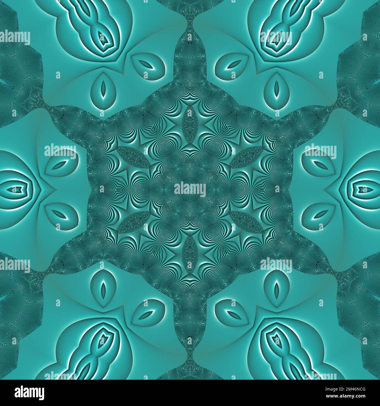 mandala Art vintage noir et blanc, ancien indien védique design de fond travail artistique, ancienne texture de peinture avec de multiples formes mathématiques Banque D'Images