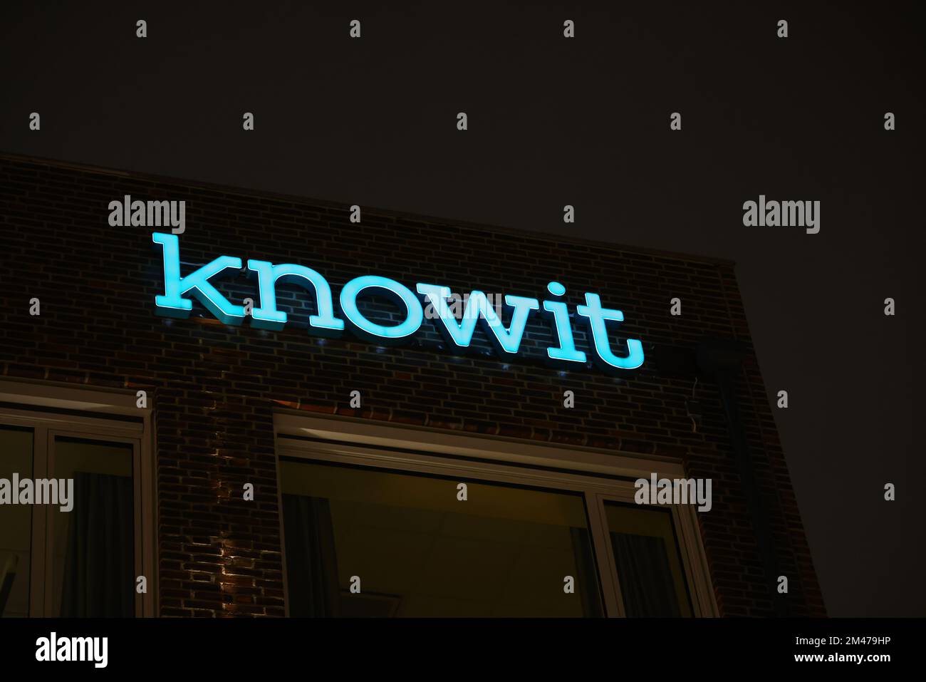 Logo Knowit AB. Banque D'Images