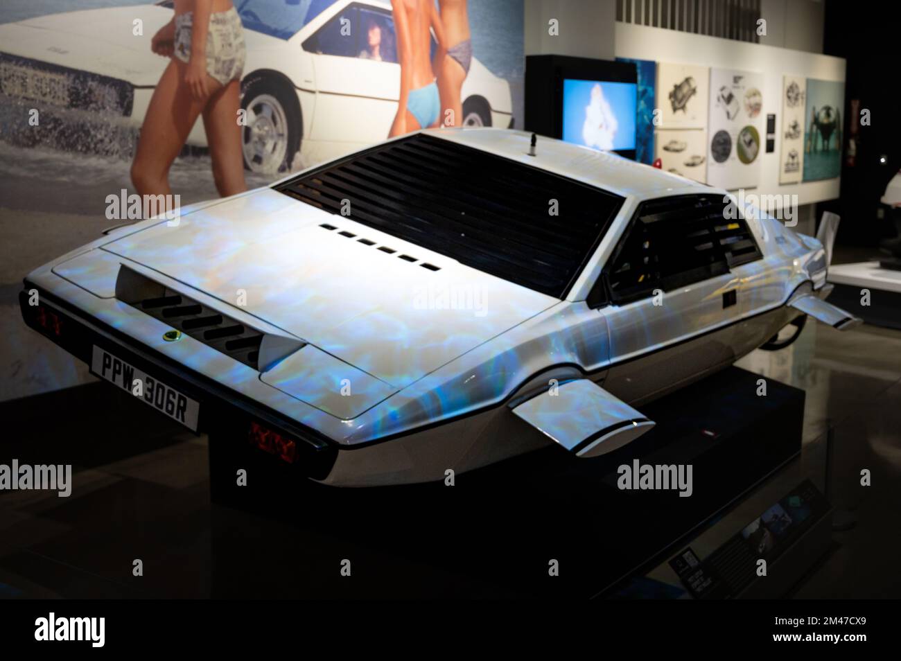 1977 Lotus Spirit S1 sous-marin « WET NELLIE » James Bond Banque D'Images