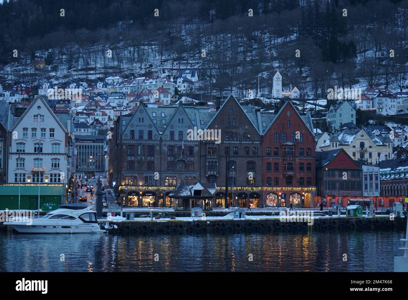 Bergen Banque D'Images