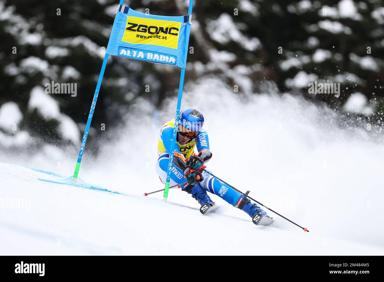 Albadia, Albadia, Italie, 19 décembre 2022, MUFFAT-JEANDET Victor (FRA) pendant hommes Giant Slalom - course de ski alpin Banque D'Images