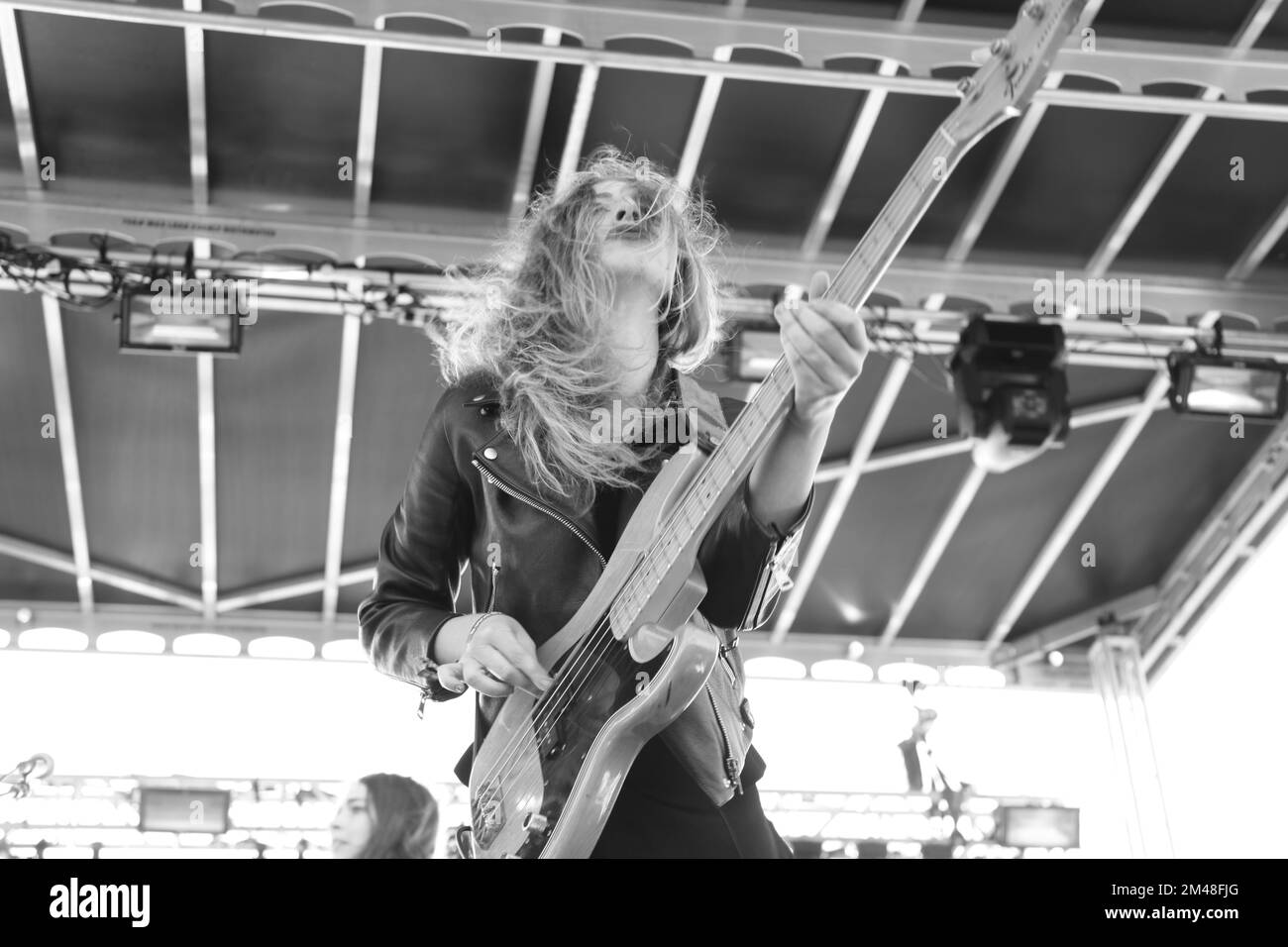 Treasure Island Music Festival - Haim en concert Banque D'Images