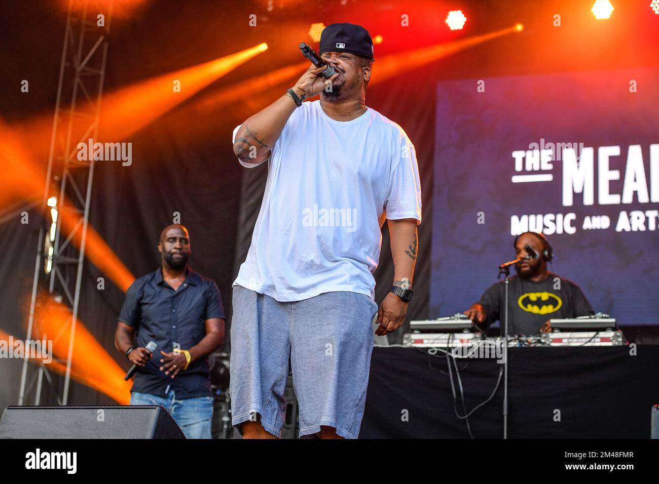 The Meadows - de la Soul en concert Banque D'Images