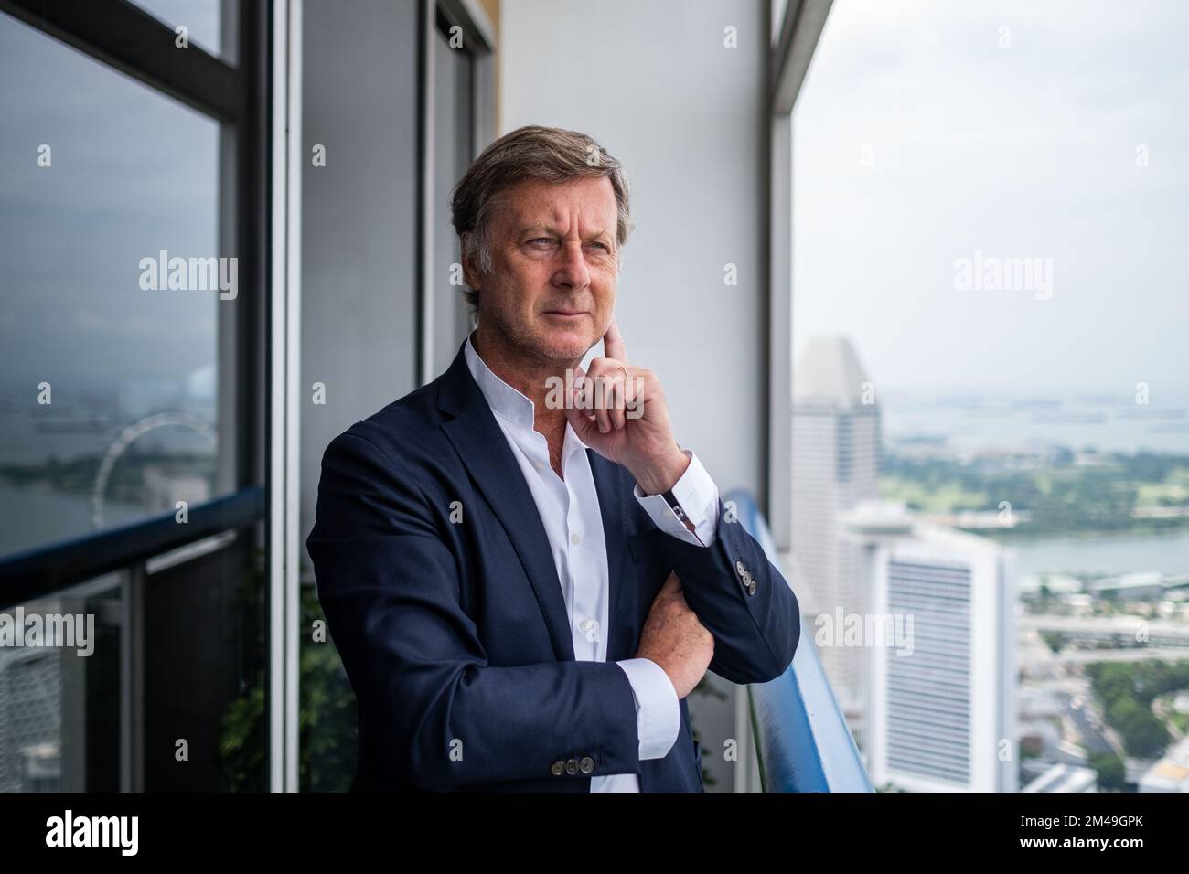 Singapour, Singapour. 13th juillet 2022. Président-directeur général de Accor, SÉBASTIEN BAZIN, à l'hôtel Swissotel The Stamford à Singapour. (Image de crédit : © Maverick ASIO/ZUMA Press) Banque D'Images