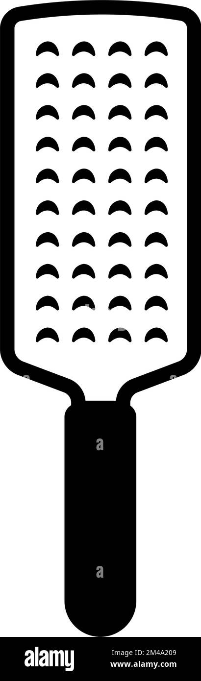 Illustration de l'icône vecteur Granter (râpe à fromage) Illustration de Vecteur