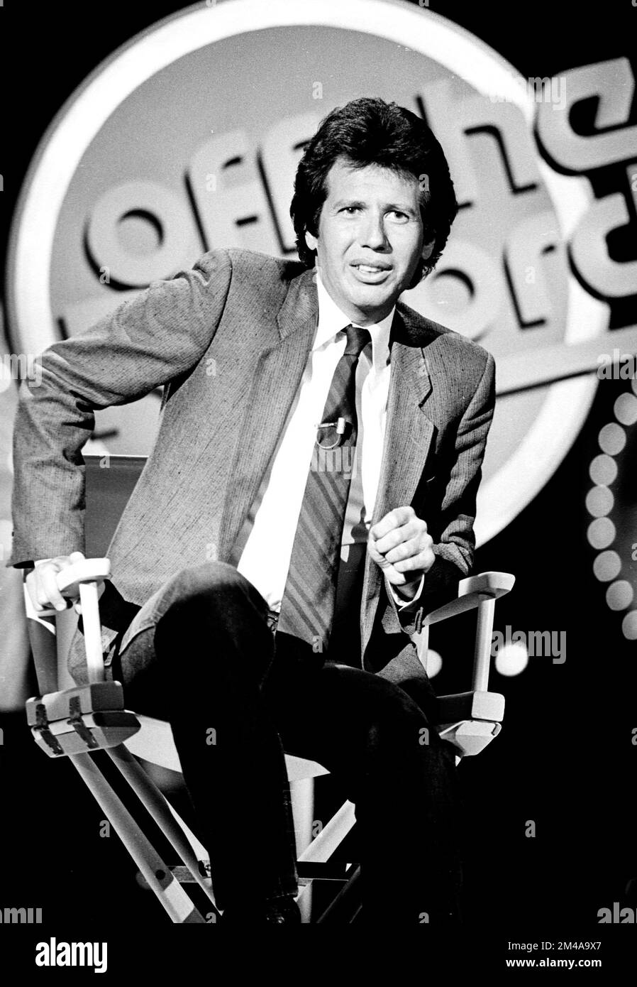 Gary Shandling sur un spectacle de télévision à Hollywood, CA en juillet 1986 crédit: Ron Wolfson / MediaPunch Banque D'Images