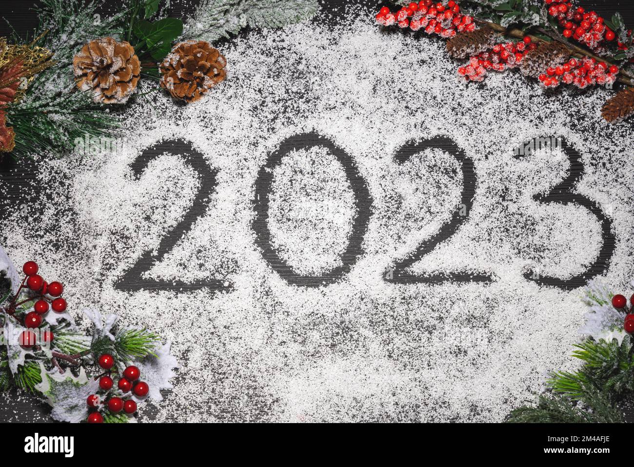 Joyeux noël et bonne année 2023 Banque de photographies et d’images à haute résolution Alamy