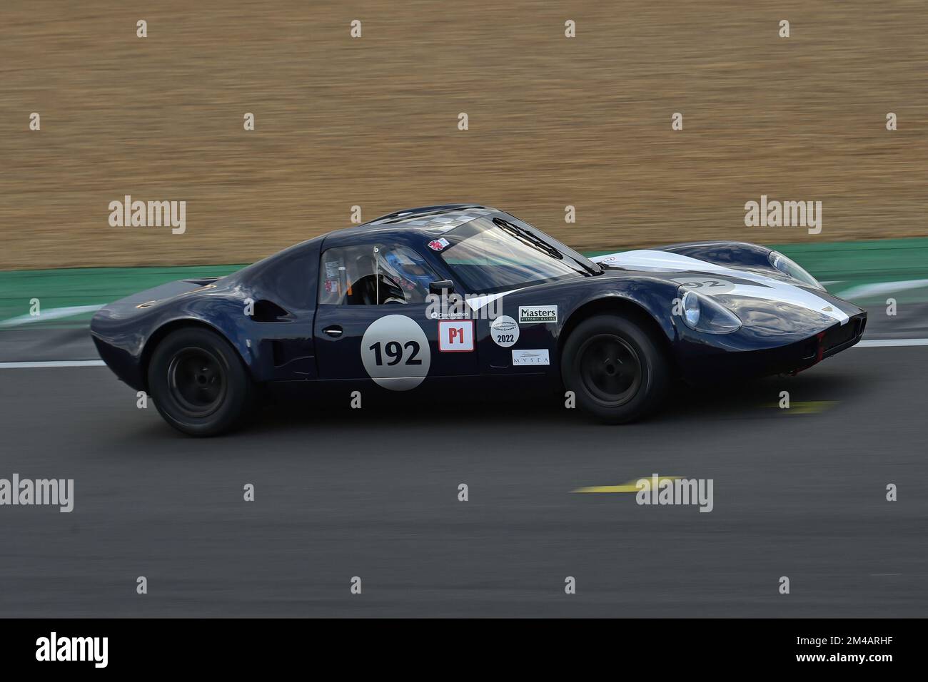 Julian Thomas, Calum Lockie, Chevron B8, Yokohama Trophée pour Masters Sports car Legends, une course de 50 minutes avec des voitures qui ont concouru de 1962 à 1974, a Banque D'Images