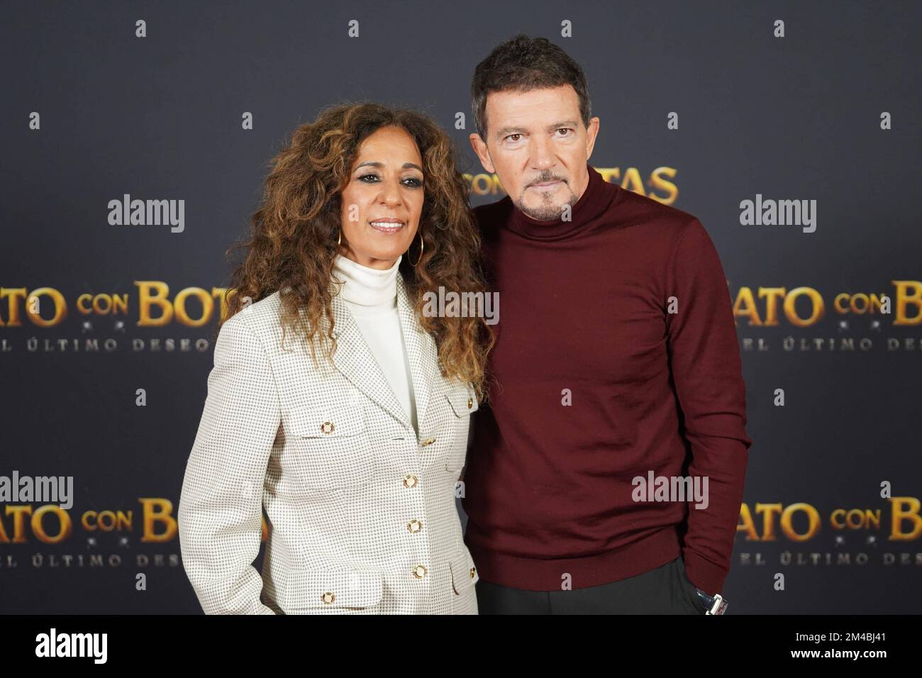 Le chanteur Rosario Flores au film de photocall El Gato con Botas: El ultimo deseo à Madrid le mardi 20 décembre 2022. Credit: CORMON PRESSE/Alamy Live News Banque D'Images