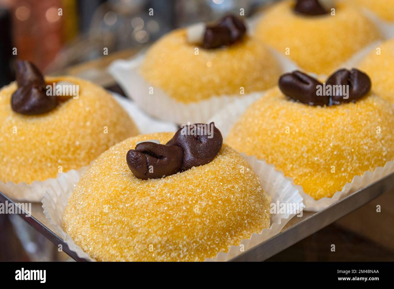 bonbons polenta e osei, bergame, italie Banque D'Images