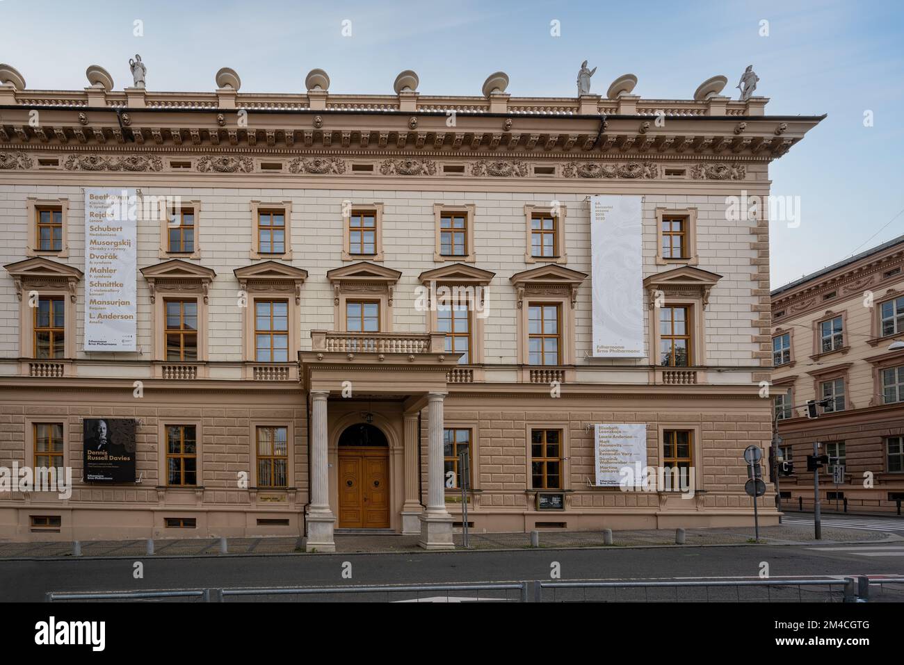 Beseda House - Brno Philharmonic Hall - Brno, République Tchèque Banque D'Images