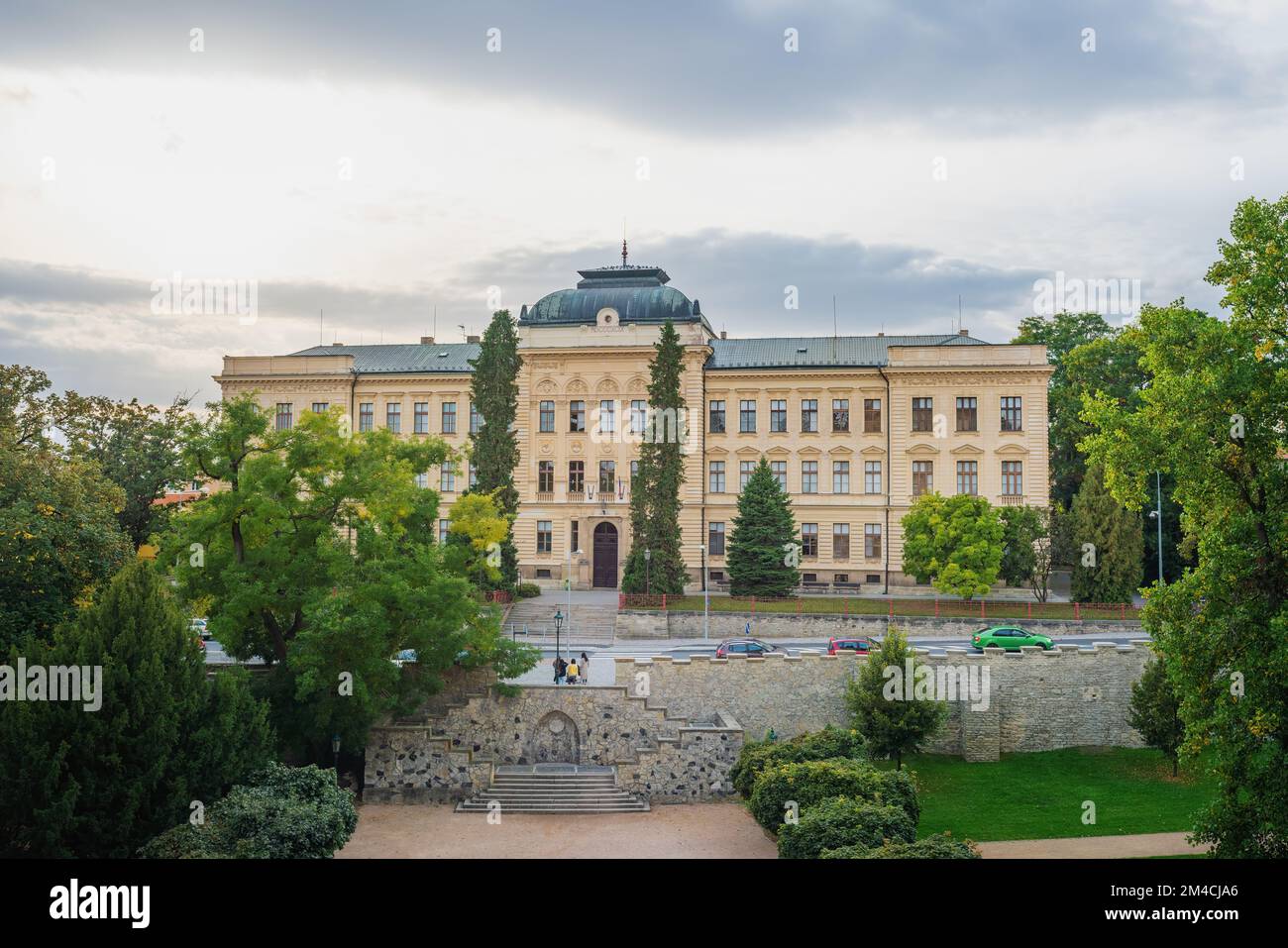 École primaire Zizkov - Kutna Hora, République Tchèque Banque D'Images