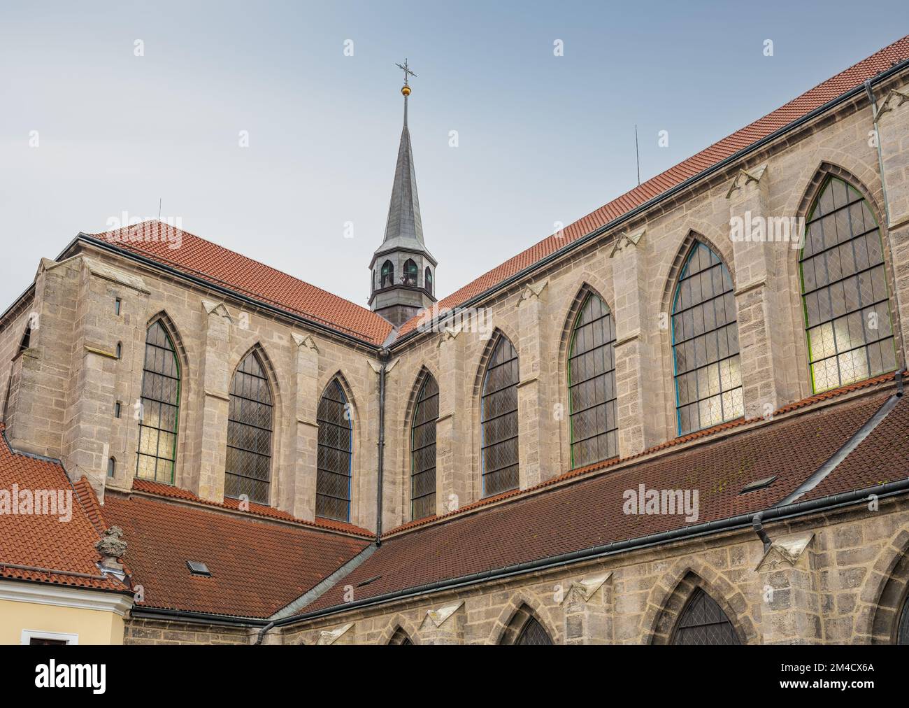 Cathédrale de Sedlec (église de l'Assomption de notre-Dame et Saint Jean-Baptiste) - Kutna Hora, République tchèque Banque D'Images