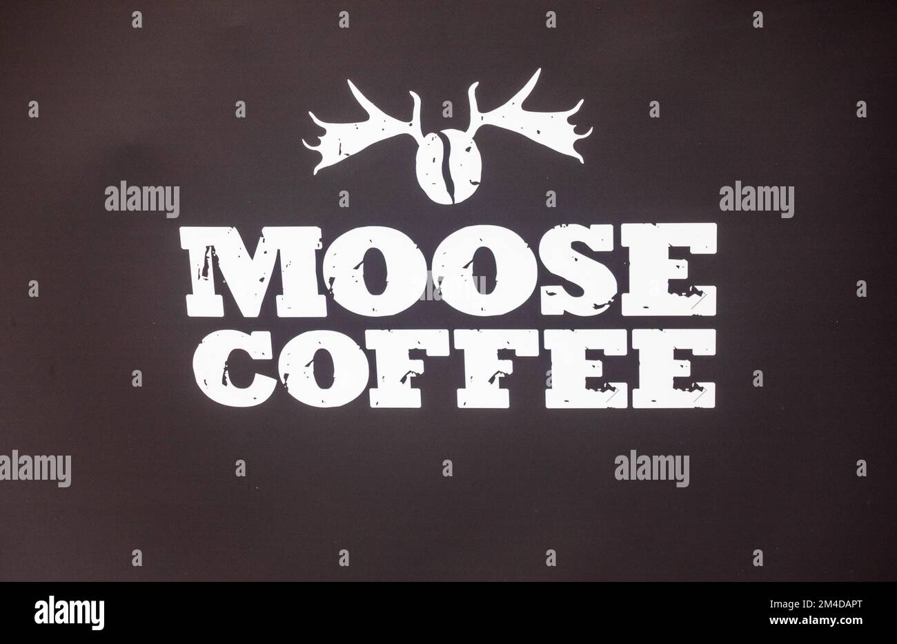 Moose Coffee, un bistro servant un petit-déjeuner de style américain à Liverpool Banque D'Images