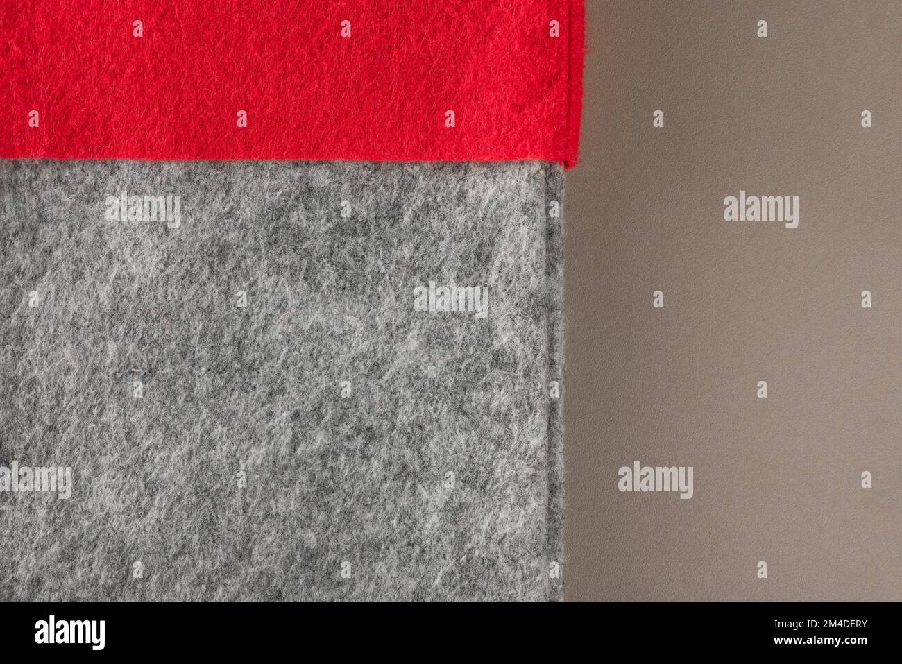 Texture feutre. Texture de feutre gris. Arrière-plan abstrait en feutre gris naturel. Photo de texture haute résolution Banque D'Images