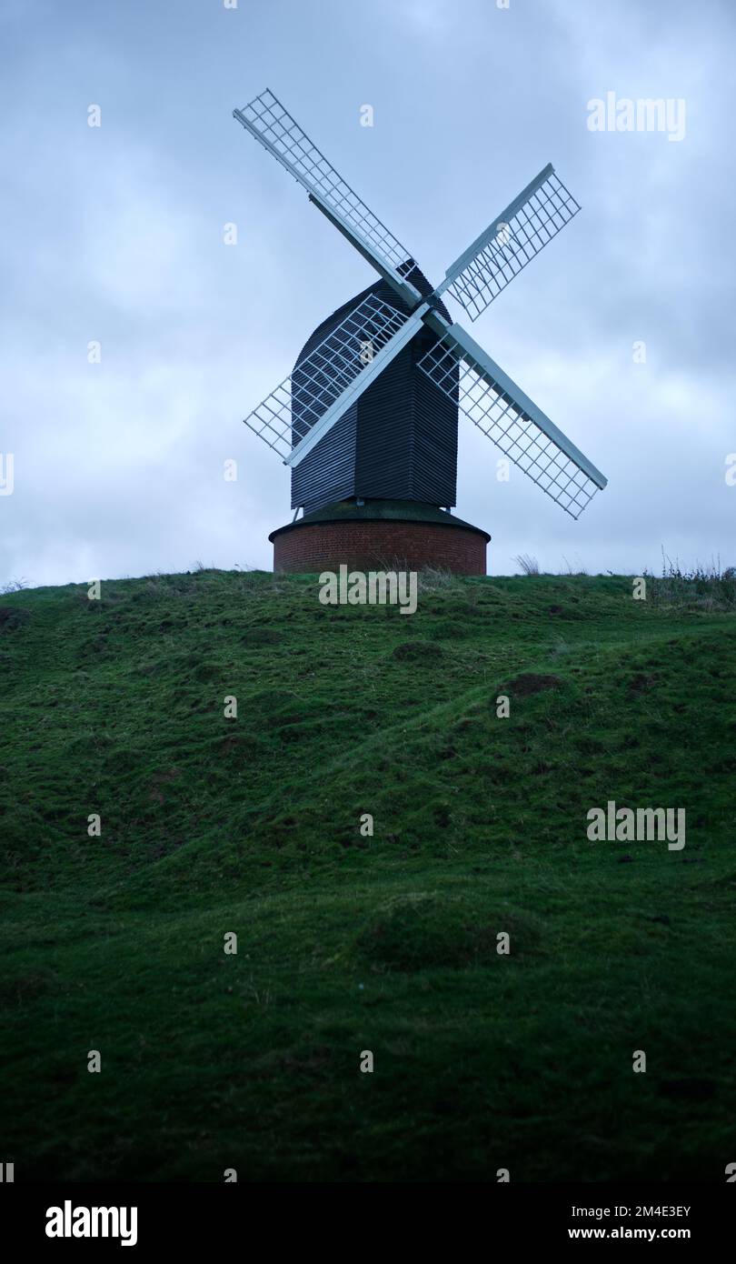 Brill Windmill, un moulin à poste à Brill Hill à la frontière de Buckinghamshire et Oxfordshire en Angleterre Banque D'Images