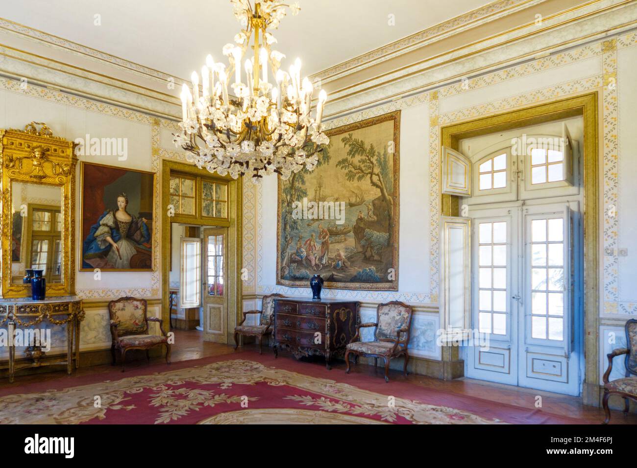 Palais de Queluz - Palácio Nacional de Queluz - Portugal, Europe Banque D'Images