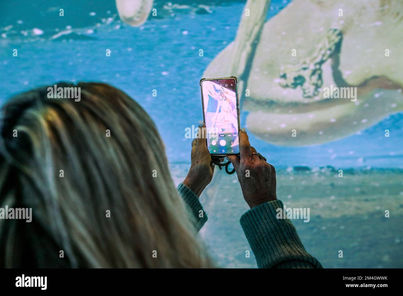 Londres Royaume-Uni 21 décembre 2022 Découvrez l'artiste catalan, l'esprit de Salvador Dalí et des œuvres d'une perspective complètement nouvelle dans cette expérience immersive à Londres.a partir du samedi 24 décembre à la Boiler House 152 Brick Lane, E1 6RU. Paul Quezada-Neiman/Alamy Live News Banque D'Images