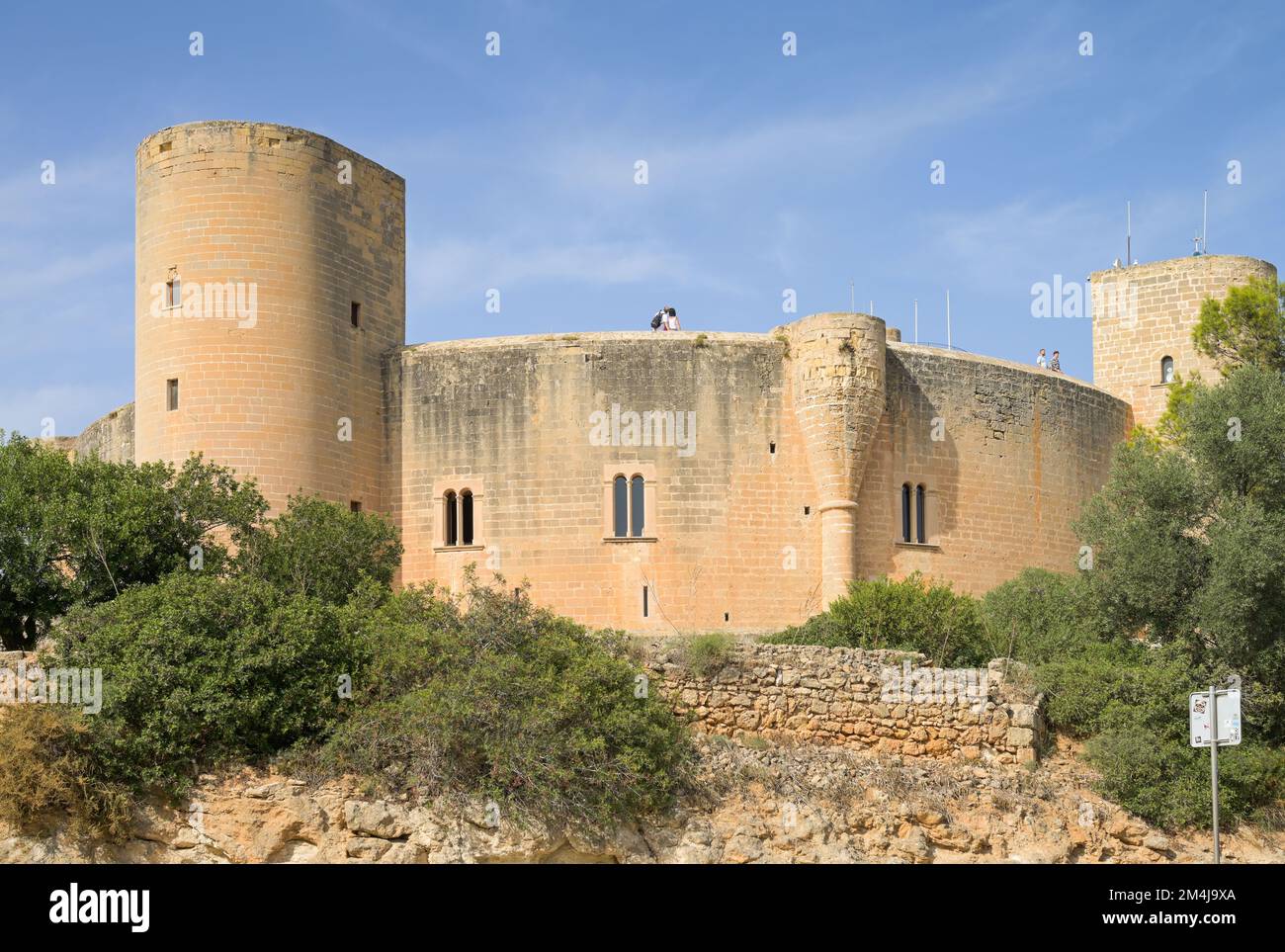 Castell de Bellver, Palma, Majorque, Espagnol Banque D'Images