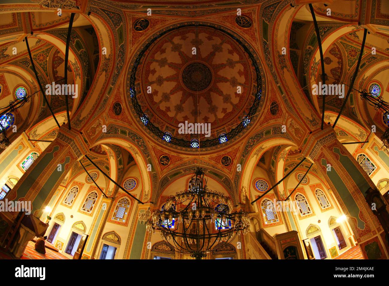 Située à Besiktas, en Turquie, la mosquée Sinan Pasha a été construite au 16th siècle par Mimar Sinan. Banque D'Images