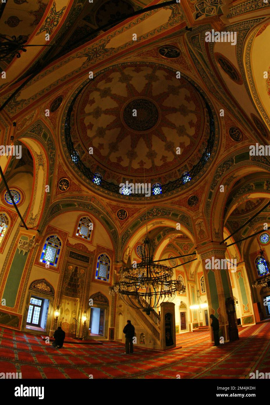 Située à Besiktas, en Turquie, la mosquée Sinan Pasha a été construite au 16th siècle par Mimar Sinan. Banque D'Images