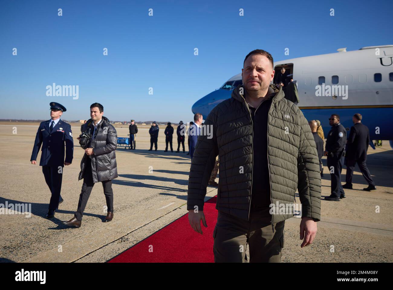 Le président ukrainien Volodymyr Zelensky s’est rendu en visite avec le président américain Joe Biden, le secrétaire d’État Tony Blinken, la présidente de la Chambre des représentants Nancy Pelosi, le vice-président Kamala Harris, et s’est adressé à une réunion conjointe du Congrès américain. Photo: Bureau présidentiel de l'Ukraine Banque D'Images