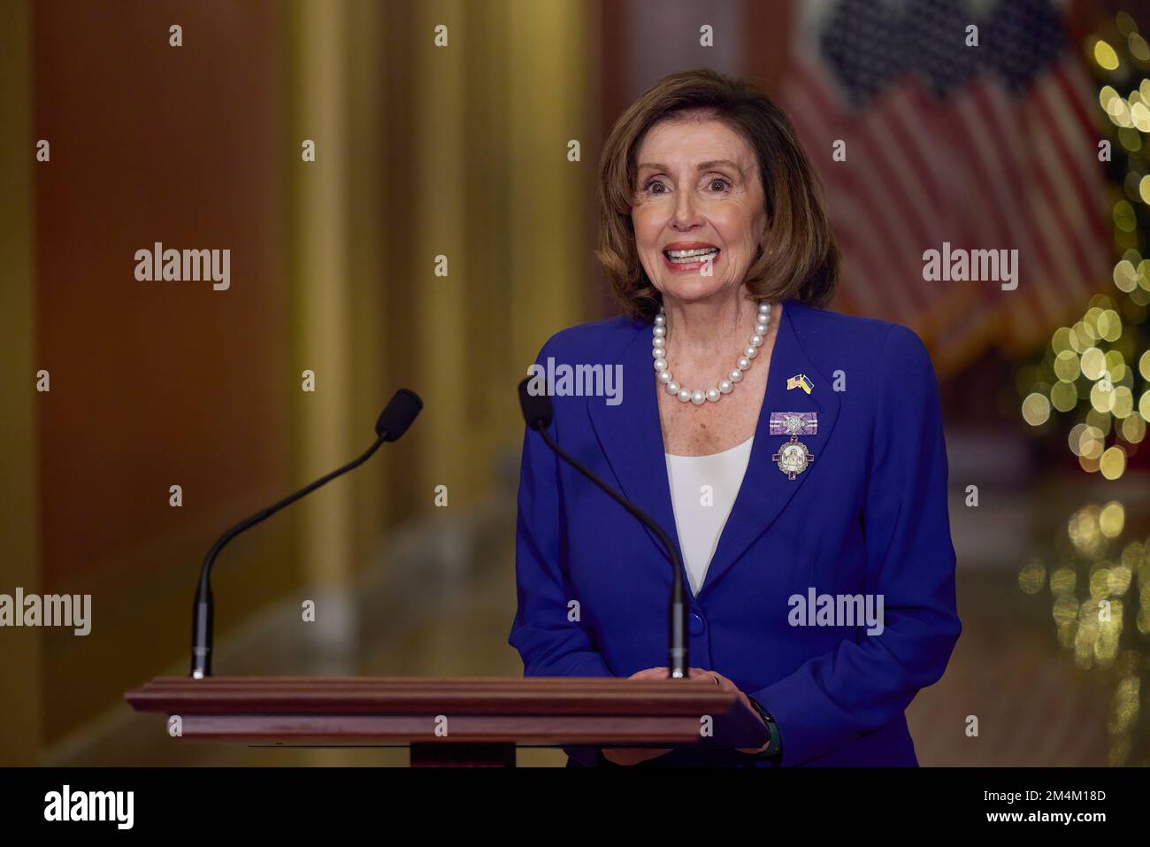 Le président ukrainien Volodymyr Zelensky s’est rendu en visite avec le président américain Joe Biden, le secrétaire d’État Tony Blinken, la présidente de la Chambre des représentants Nancy Pelosi, le vice-président Kamala Harris, et s’est adressé à une réunion conjointe du Congrès américain. Photo: Bureau présidentiel de l'Ukraine Banque D'Images