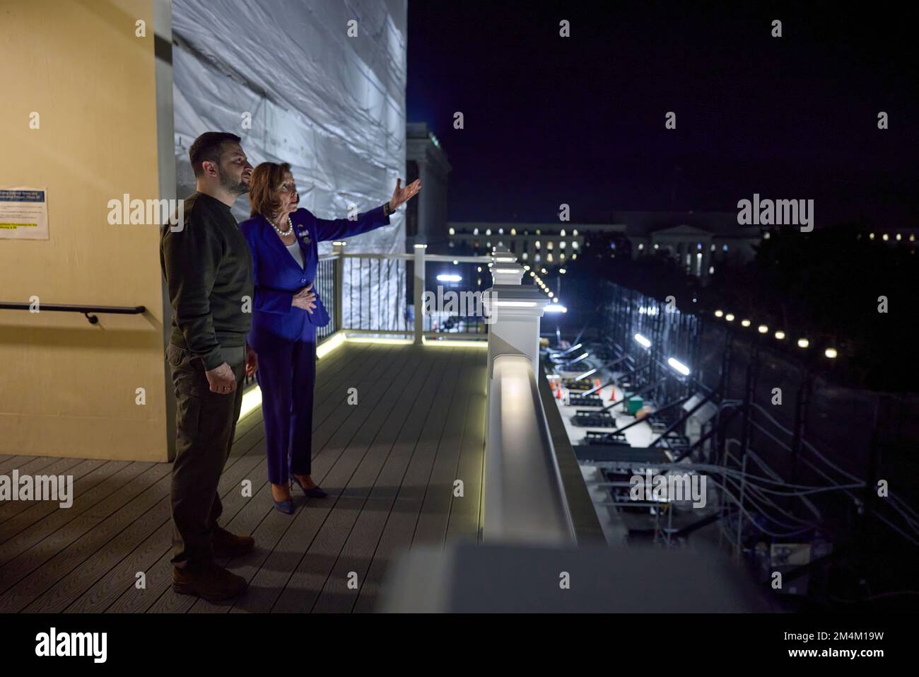 Le président ukrainien Volodymyr Zelensky s’est rendu en visite avec le président américain Joe Biden, le secrétaire d’État Tony Blinken, la présidente de la Chambre des représentants Nancy Pelosi, le vice-président Kamala Harris, et s’est adressé à une réunion conjointe du Congrès américain. Photo: Bureau présidentiel de l'Ukraine Banque D'Images