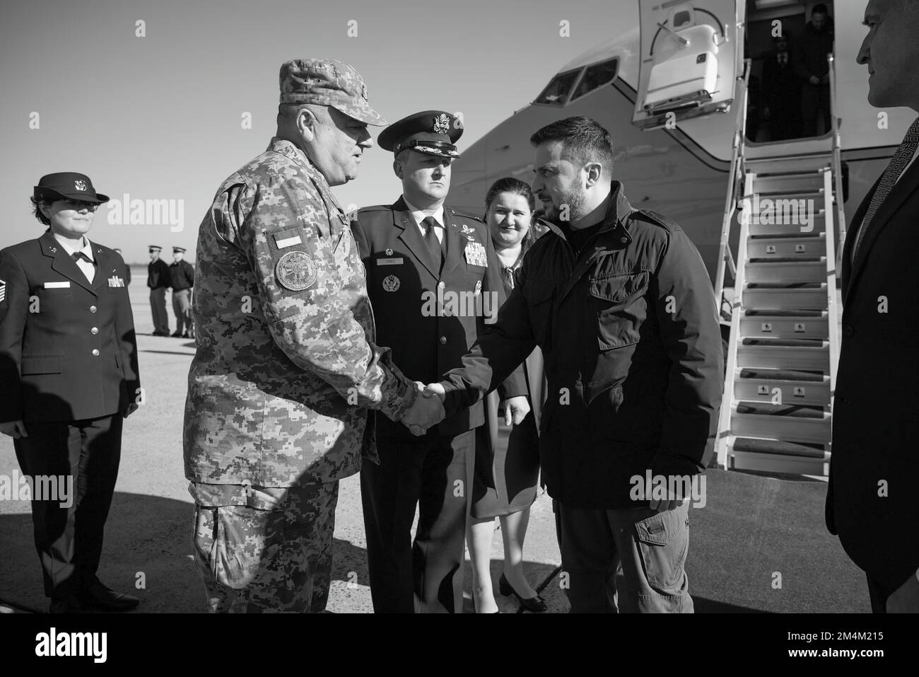 Le président ukrainien Volodymyr Zelensky s’est rendu en visite avec le président américain Joe Biden, le secrétaire d’État Tony Blinken, la présidente de la Chambre des représentants Nancy Pelosi, le vice-président Kamala Harris, et s’est adressé à une réunion conjointe du Congrès américain. Photo: Bureau présidentiel de l'Ukraine Banque D'Images