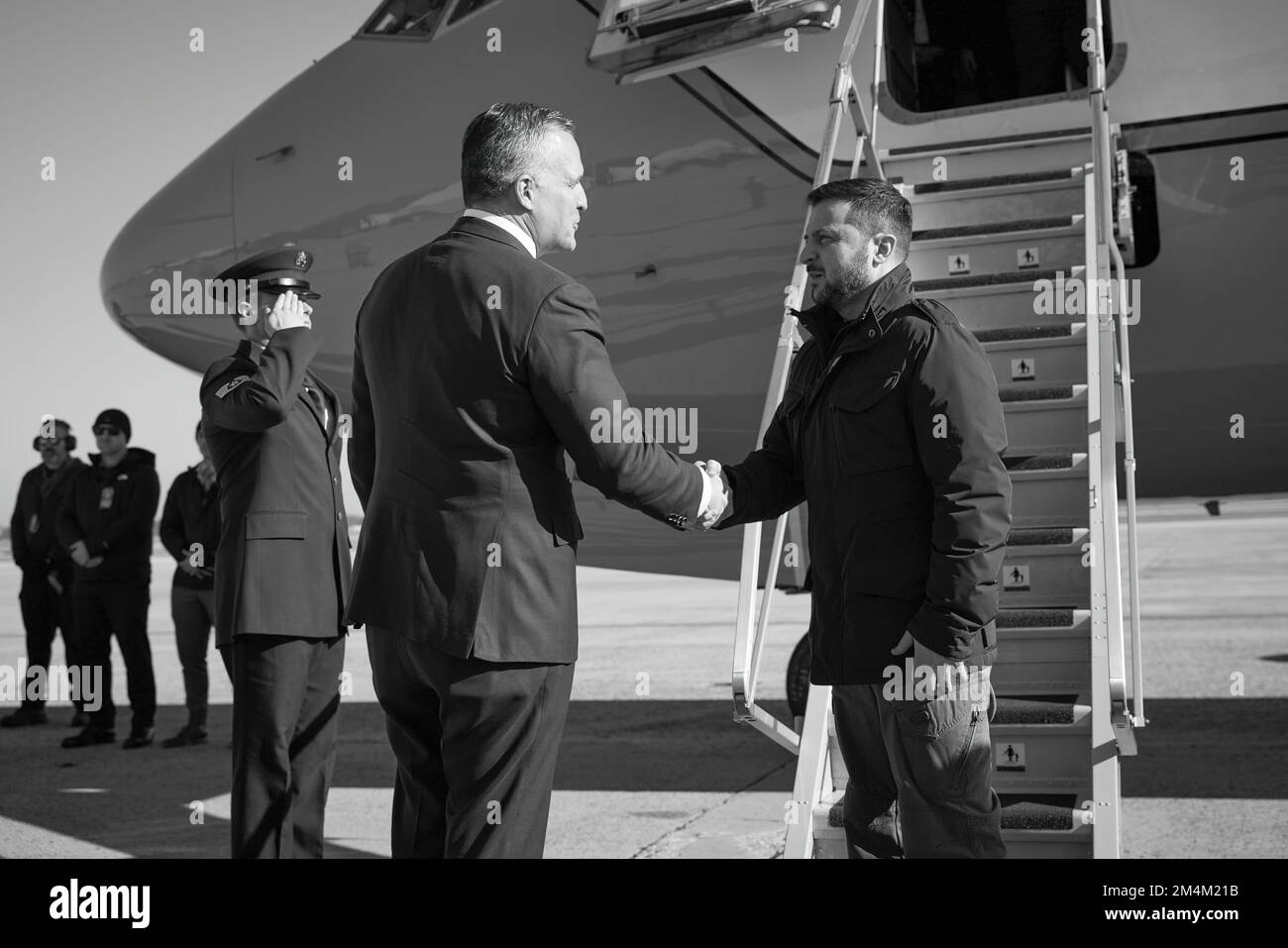 Le président ukrainien Volodymyr Zelensky s’est rendu en visite avec le président américain Joe Biden, le secrétaire d’État Tony Blinken, la présidente de la Chambre des représentants Nancy Pelosi, le vice-président Kamala Harris, et s’est adressé à une réunion conjointe du Congrès américain. Photo: Bureau présidentiel de l'Ukraine Banque D'Images