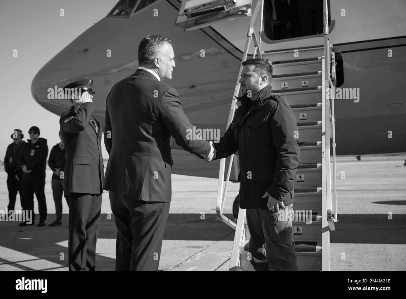 Le président ukrainien Volodymyr Zelensky s’est rendu en visite avec le président américain Joe Biden, le secrétaire d’État Tony Blinken, la présidente de la Chambre des représentants Nancy Pelosi, le vice-président Kamala Harris, et s’est adressé à une réunion conjointe du Congrès américain. Photo: Bureau présidentiel de l'Ukraine Banque D'Images