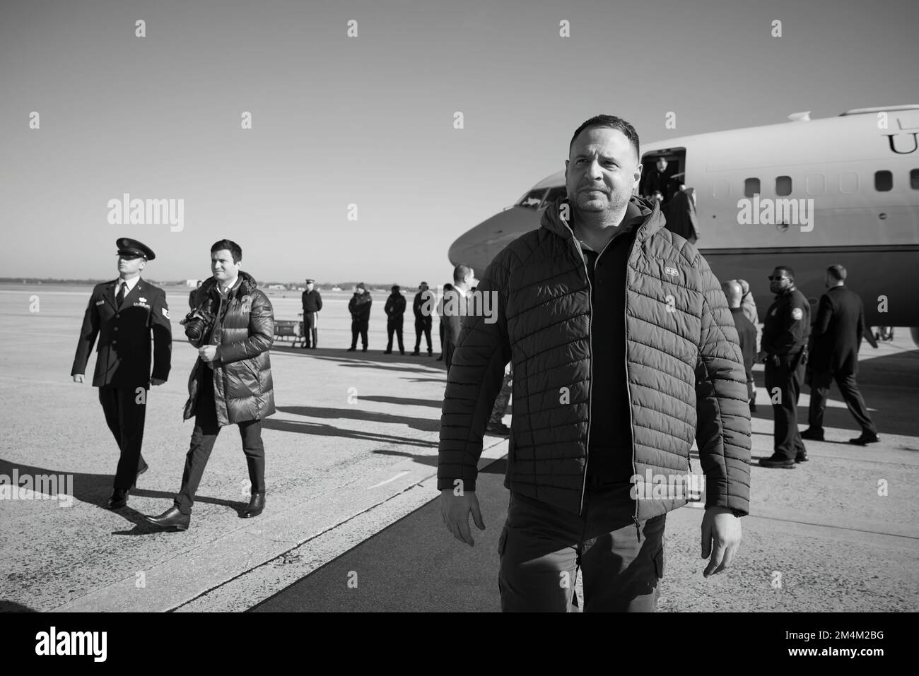 Le président ukrainien Volodymyr Zelensky s’est rendu en visite avec le président américain Joe Biden, le secrétaire d’État Tony Blinken, la présidente de la Chambre des représentants Nancy Pelosi, le vice-président Kamala Harris, et s’est adressé à une réunion conjointe du Congrès américain. Photo: Bureau présidentiel de l'Ukraine Banque D'Images