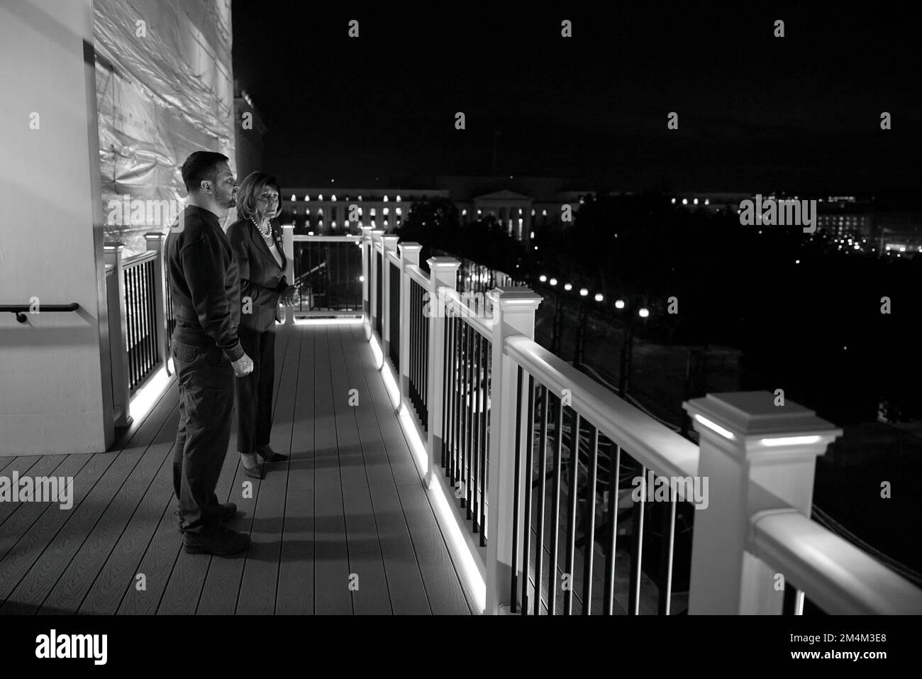 Le président ukrainien Volodymyr Zelensky s’est rendu en visite avec le président américain Joe Biden, le secrétaire d’État Tony Blinken, la présidente de la Chambre des représentants Nancy Pelosi, le vice-président Kamala Harris, et s’est adressé à une réunion conjointe du Congrès américain. Photo: Bureau présidentiel de l'Ukraine Banque D'Images