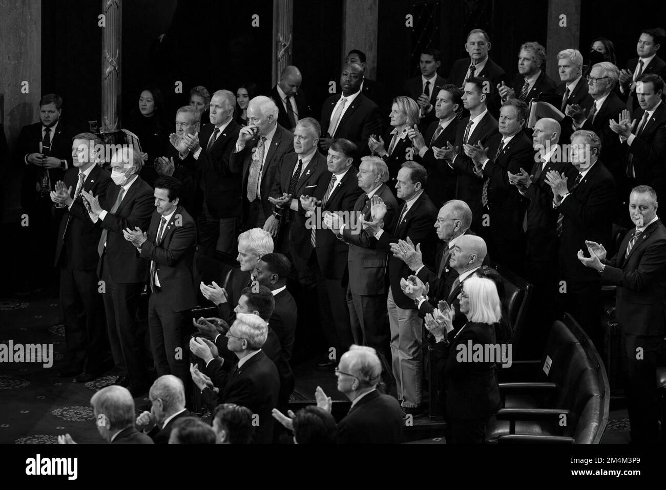 Le président ukrainien Volodymyr Zelensky s’est rendu en visite avec le président américain Joe Biden, le secrétaire d’État Tony Blinken, la présidente de la Chambre des représentants Nancy Pelosi, le vice-président Kamala Harris, et s’est adressé à une réunion conjointe du Congrès américain. Photo: Bureau présidentiel de l'Ukraine Banque D'Images