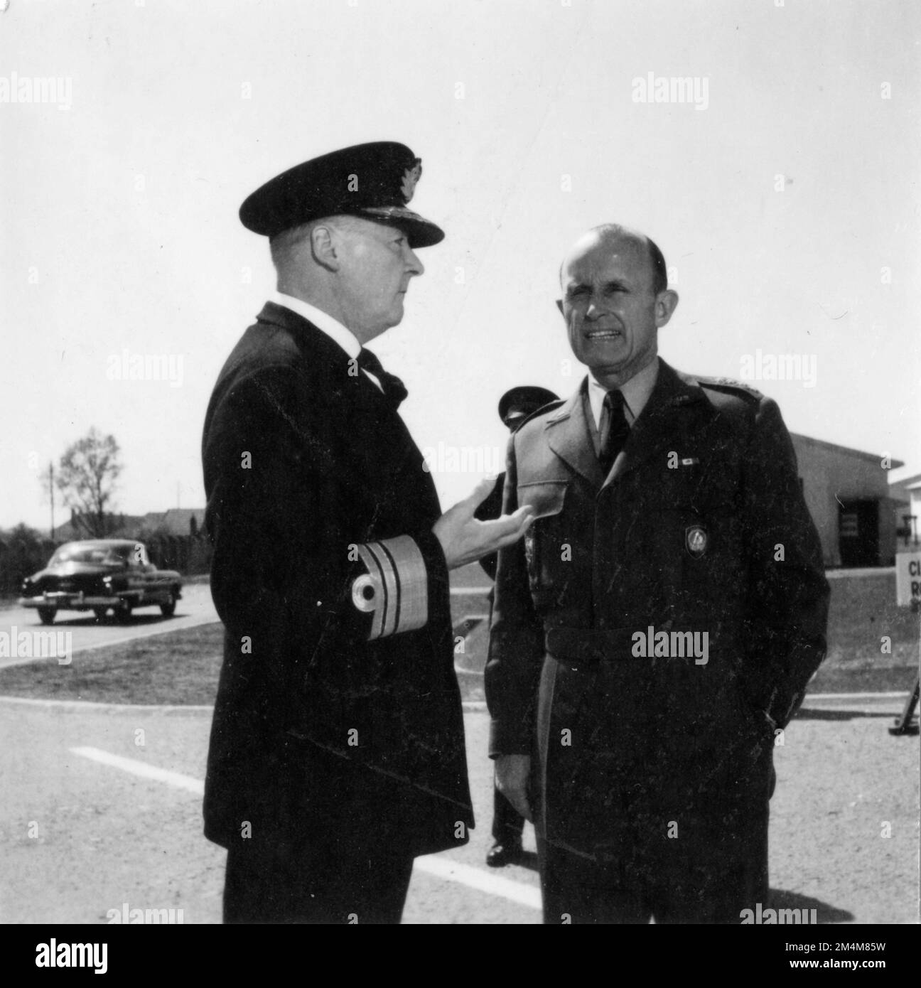 Exercice DE FORME CPX-4. Photographies des programmes du Plan Marshall, des pièces justificatives et du personnel Banque D'Images