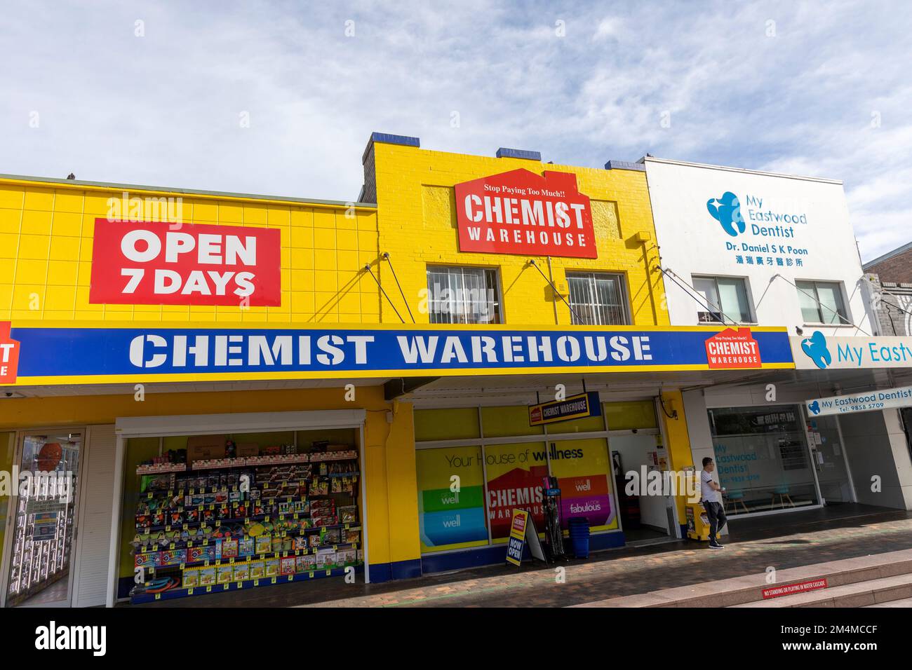 Pharmacie Warehouse, pharmacie australienne pharmacie dans Eastwood Sydney,NSW,Australie Banque D'Images