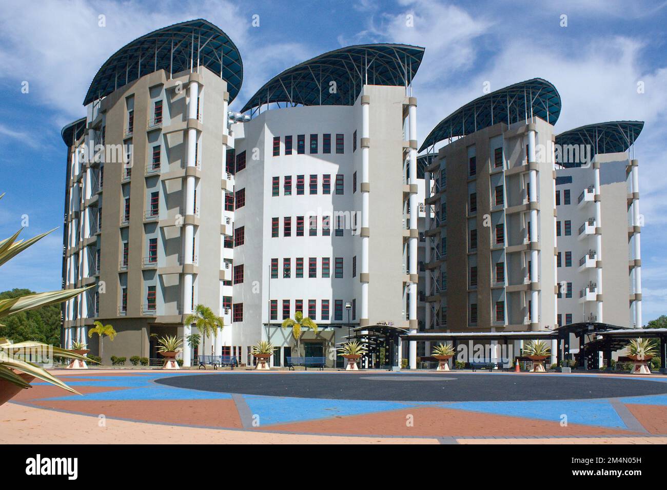 Campus universitaire, dortoir - Universiti Brunei Darussalam, Kampong Tungku Banque D'Images