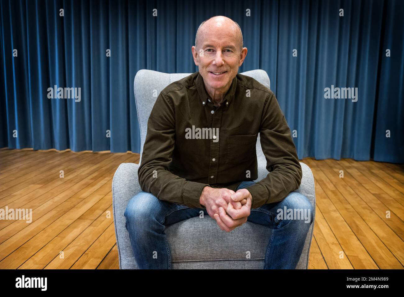 Ingemar Stenmark, ancien coureur de ski alpin suédois de la coupe du monde photographié à Stockholm, Suède, 06 décembre 2022. Il est largement considéré comme le plus su Banque D'Images