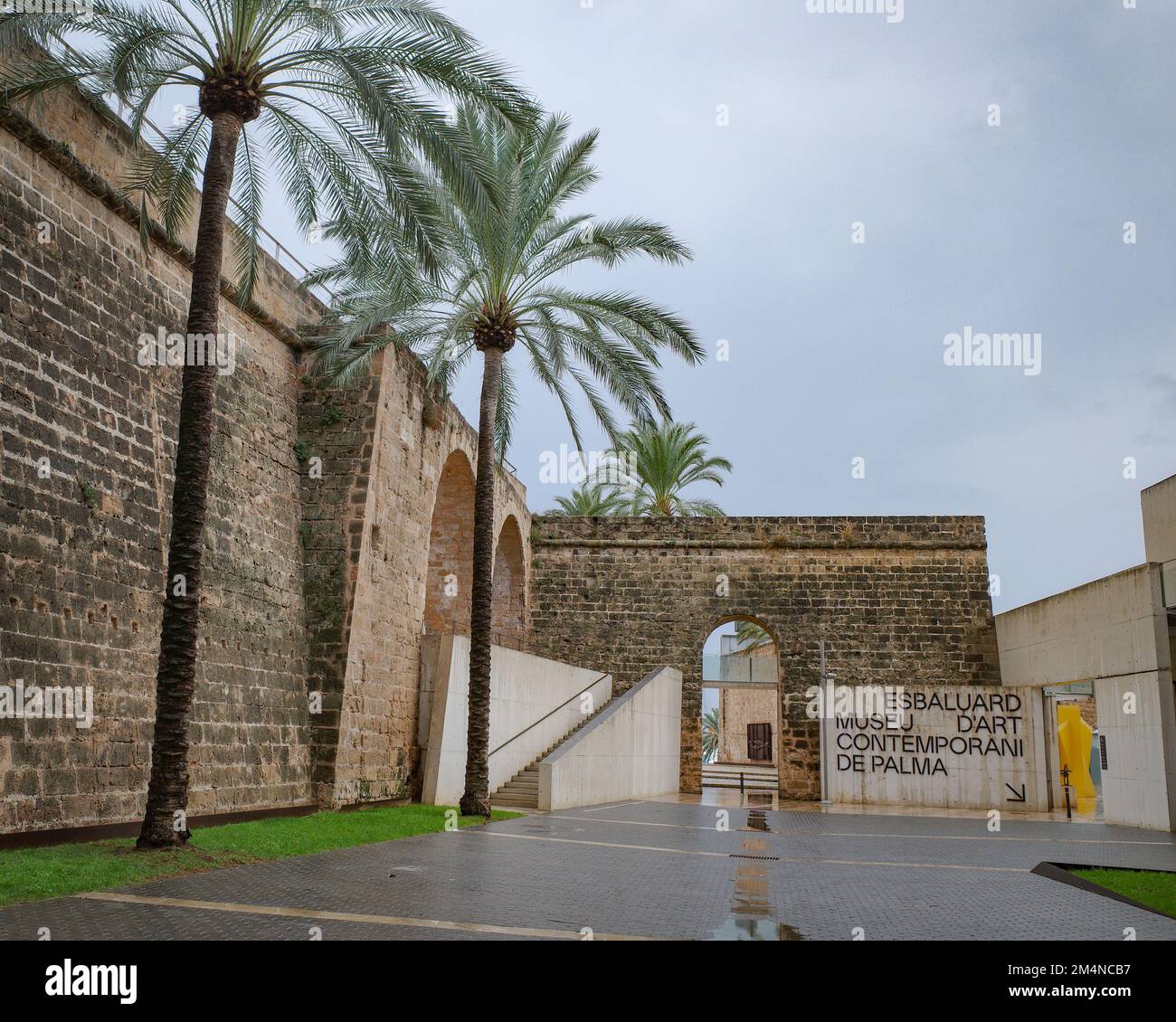 Palma de Majorque, Espagne - 10 novembre 2022 : Musée d'art contemporain de Palma es Baluard Banque D'Images
