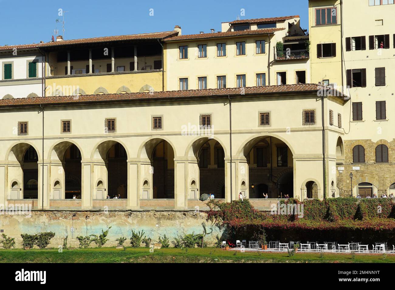 Galleria degli Uffizi, Galerie des Offices, Florence, Toscane, Toscane, Italie, Europe Banque D'Images