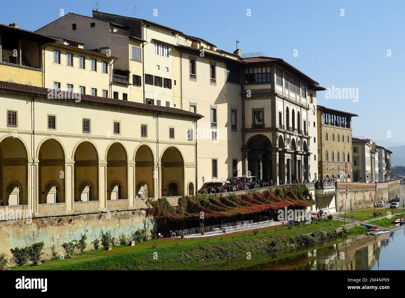 Galleria degli Uffizi, Galerie des Offices, Florence, Toscane, Toscane, Italie, Europe Banque D'Images