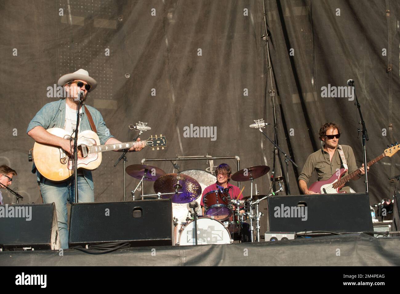 Austin City Limits - Wilco en concert Banque D'Images