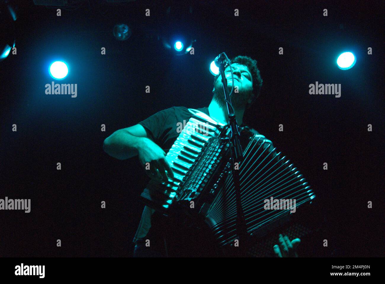 Les Felice Brothers en concert au Webster Hall Banque D'Images
