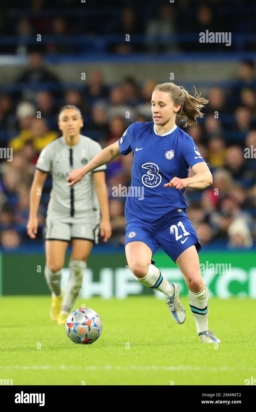 Londres, Royaume-Uni. 22nd décembre 2022. 22nd décembre 2022 ; Stamford Bridge, Londres, Angleterre : UEFA Womens Champions League football, Chelsea versus Paris Saint Germain ; Niamh Charles de Chelsea crédit : action plus Sports Images/Alay Live News Banque D'Images