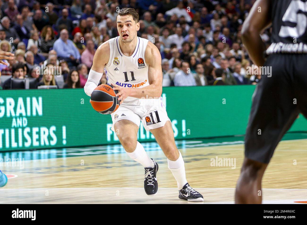 Madrid, Espagne. 22nd décembre 2022. 22th décembre 2022; Centre Wizink; Madrid; Espagne; Turkish Airlines EuroLeague Basketball; Real Madrid vs LDLC Asvel Villeurbanne;; Mario Hezonja (Madrid) 900/Cordonnon Press Credit: CORDONE PRESS/Alay Live News Banque D'Images