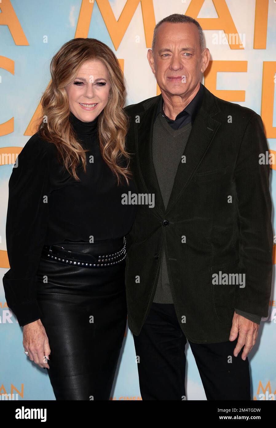 16 décembre 2022 - Londres, Angleterre, Royaume-Uni - Rita Wilson et Tom Hanks fréquentant Un homme appelé Otto Photocall, Corinthia Hotel Banque D'Images