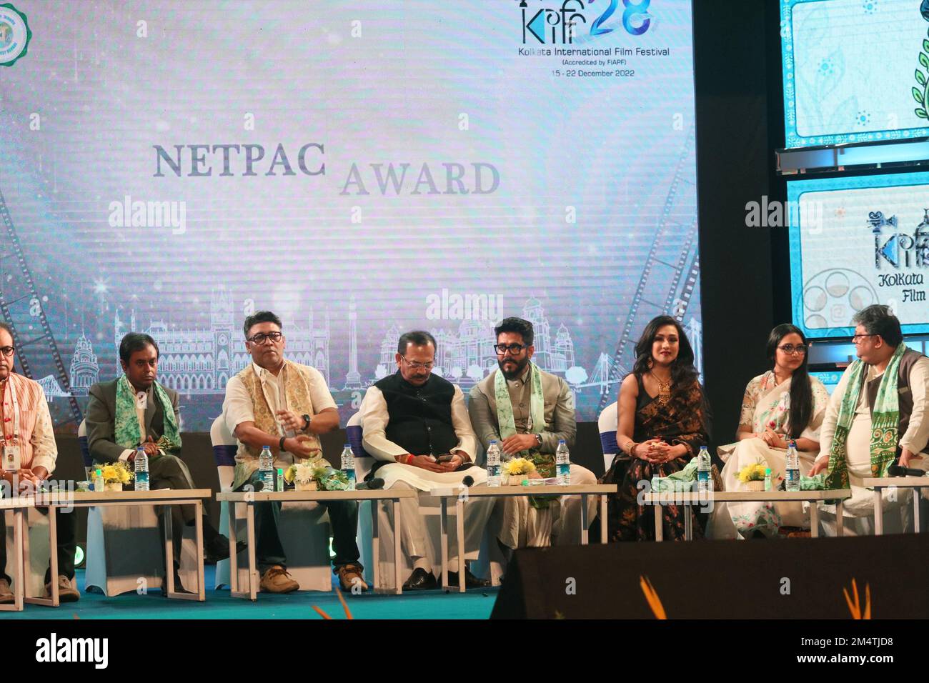 22 décembre 2022, Kolkata, Bengale occidental, Inde: Le Festival international du film de Kolkata 28th. (Credit image: © Dipa Chakraborty/Pacific Press via ZUMA Press Wire) Banque D'Images