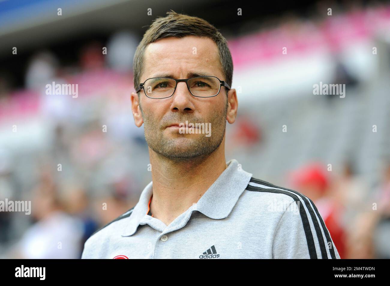 ARCHIVE PHOTO: Michael WIESINGER aura 50 ans sur 27 décembre 2022, Michael WIESINGER (entraîneur Nuernberg), action, image unique, rognée motif unique, portrait, portrait, portrait. Football 1st Bundesliga, 3rd match day, FC Bayern Munich (M)-1.FC Nuremberg (N) 2-0., le 08/24/2013, ALLIANZ ARENA Munich/ Allemagne. ? Banque D'Images